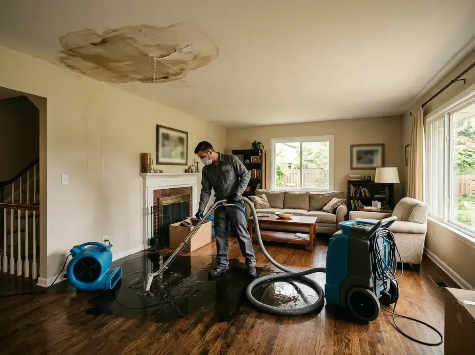 attic-pipe-burst-ceiling-drip-008 — frequently asked questions, Water Damage Restoration & Carpet Care in Carrollwood, FL